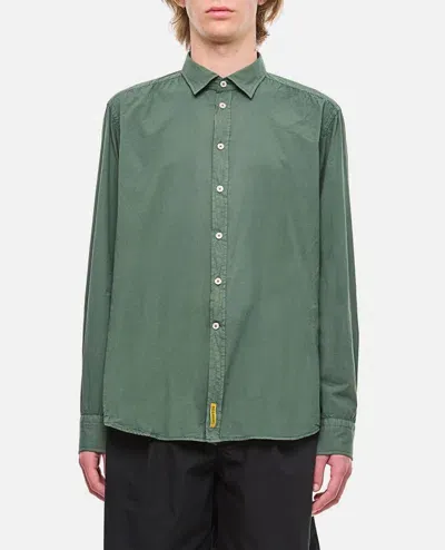 Bd Baggies Linen Shirt In Green