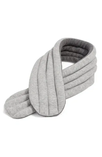 Bearaby Calmer Weighted & Heatable Neck Wrap In Gray