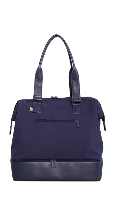 Beis The Mini Weekend Bag In Navy