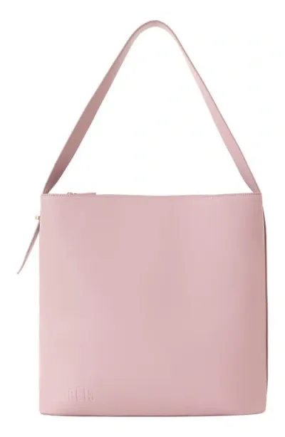 Beis Béis The Wicked Faux Leather Tote In Pink