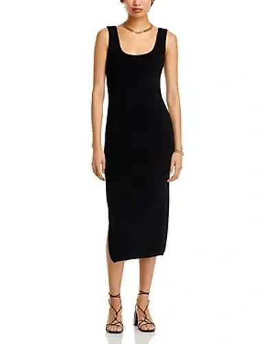 Bella Dahl Sleeveless Midi Sweater Dress In Black