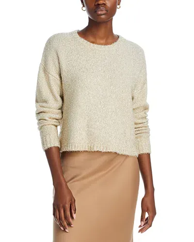 Bella Dahl Slouchy Sweater In Ivory Gold