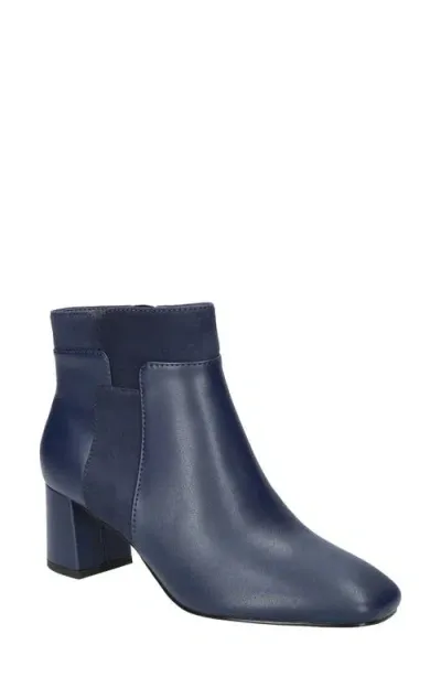 Bella Vita Medley Bootie In Navy