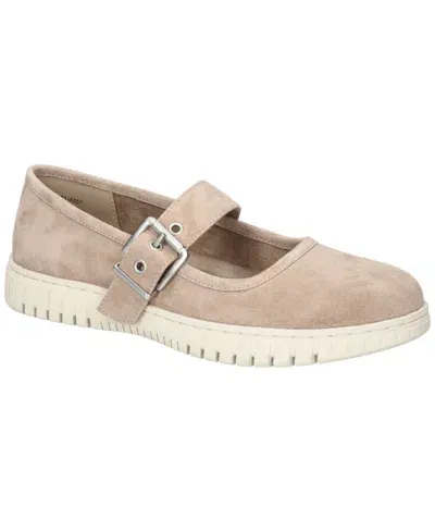 Bella Vita Women's Astro Mary Janes Shoes In Almond Kidsuede Leather