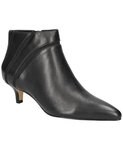 Bella Vita Women's Faraday Dress Shooties In Black Leather