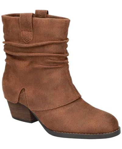 Bella Vita Women's Twyla Slouch Block Heel Ankle Boots In Tan