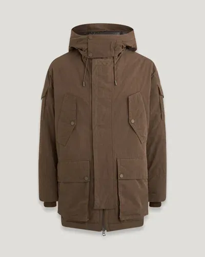 Belstaff Dispatch Parka In Clay Brown