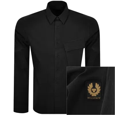 Belstaff Scale Long Sleeved Shirt Black