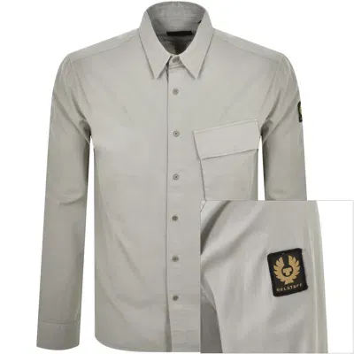 Belstaff Scale Long Sleeved Shirt Grey