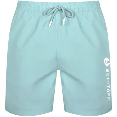 Belstaff Tiller Swim Shorts Blue In Sky