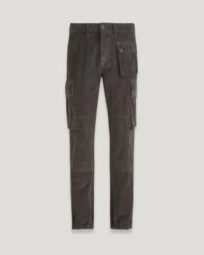 Belstaff Trialmaster Cargo Pants In Forge Grey