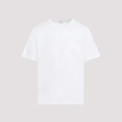 Berluti Cotton T-shirt In  Blanc Optique