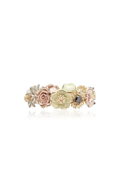 Bernard James Flora 14k Gold Diamond Ring In Multi