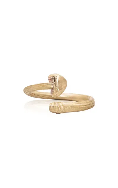 Bernard James Fungi Conica 14k Yellow And Rose Gold Ring