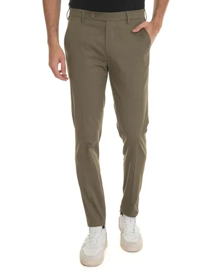 Berwich Morello Chino In Green