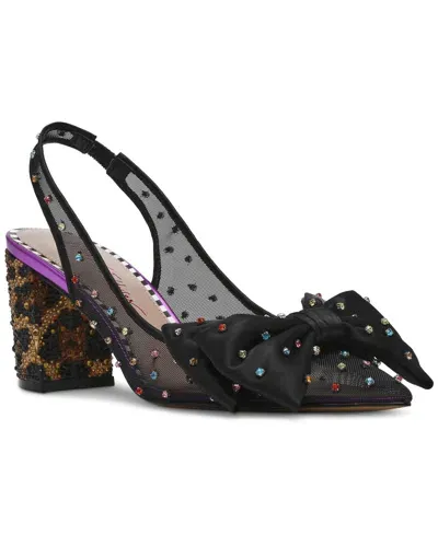 Betsey Johnson Dafney Slingback Pump In Leopard Multi