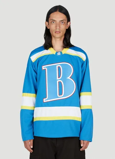 Better Gift Shop Hockey Sweatshirt In Blue