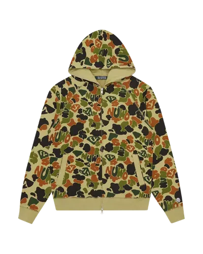 Billionaire Boys Club X Nuwo Kids' Bbc X Nuwo Camo Zip Through