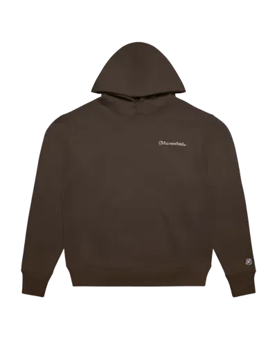 Billionaire Boys Club Kids' Embroidered Logo Hoodie In Brown