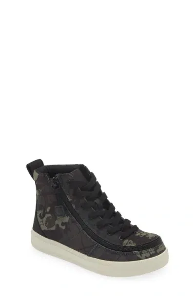 Billy Footwear Kids' Classic Lace High Top Sneaker In Camo/white