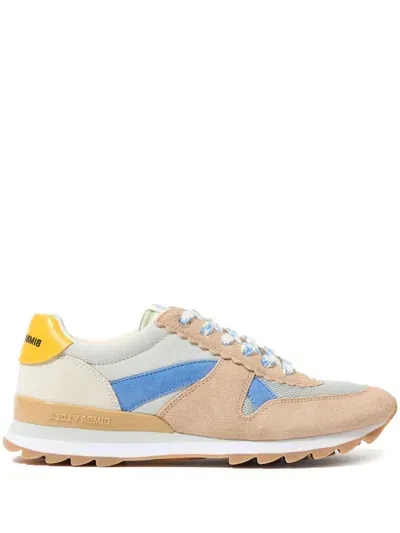 Bimba Y Lola Colour-block Sneakers In Brown