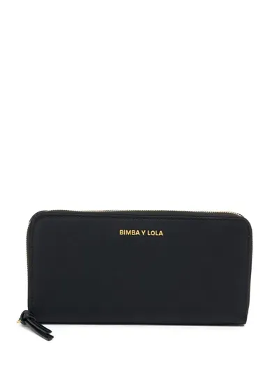 Bimba Y Lola Logo-lettering Wallet In 黑色