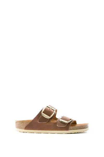 Birkenstock Arizona Big Buckle Flat Sandal In Brown