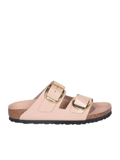 Birkenstock Arizona Big Buckle Pink In Beige