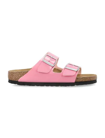 Birkenstock Arizona Buckled Sandals In Candy Pink