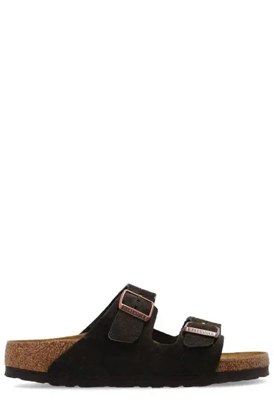 Birkenstock Arizona Buckle In Brown