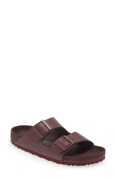 Birkenstock Arizona Exquisite Slide Sandal In Zinfandel