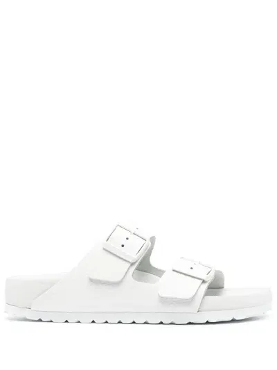 Birkenstock Arizona Leather Sandals In White