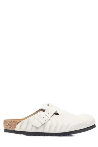 Birkenstock Boston Mules In White