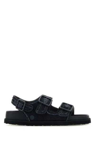 Birkenstock Dark Blue Denim Eternal Sunshine Milano Sandals