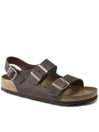 Birkenstock Milan Shoes In Brown