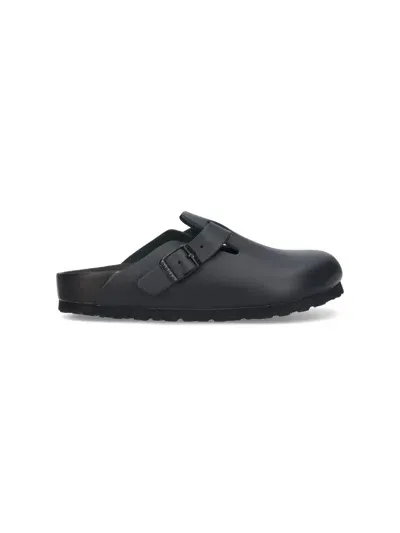 Birkenstock Mules "boston" In Black  