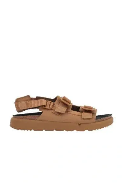 Birkenstock Sandals In Cork Brown