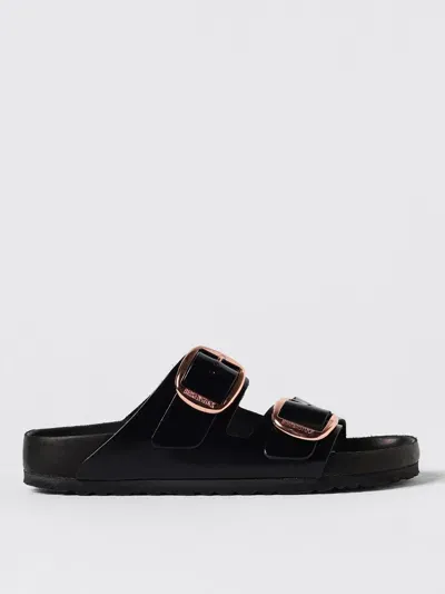 Birkenstock Arizona Big Buckle Sandals In Schwarz