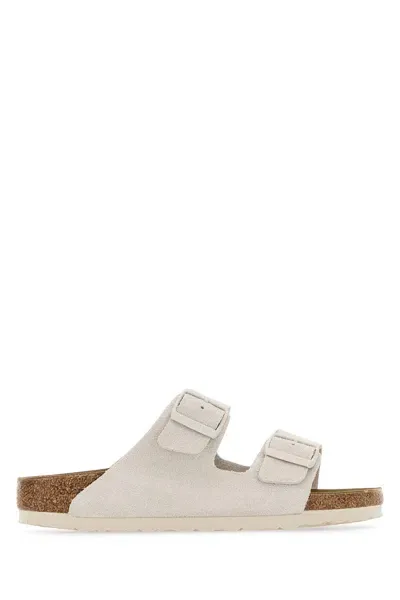 Birkenstock Slippers-42 Nd  Male,female In White