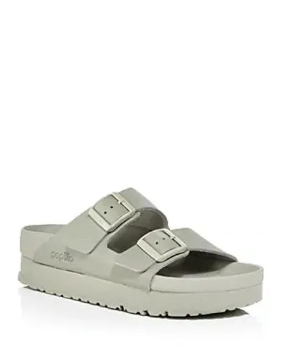 Birkenstock Women's Arizona Flex Platform Sandals In Grau