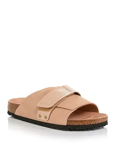 Birkenstock Women's Kyoto Slip On Strap Slide Sandals In Beige