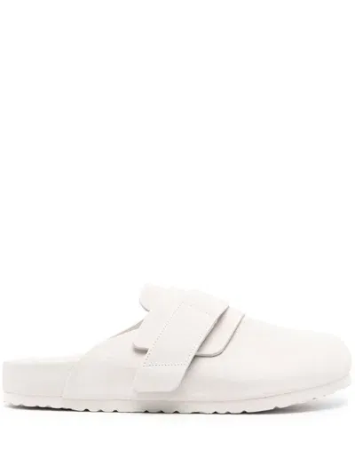 Birkenstock X Tekla Nagoya Suede Slippers In Neutrals