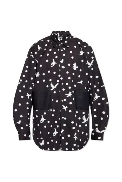 Black Comme Des Garçons Polka In Multi