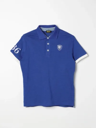 Blauer Polo Shirt  Kids Color Royal Blue