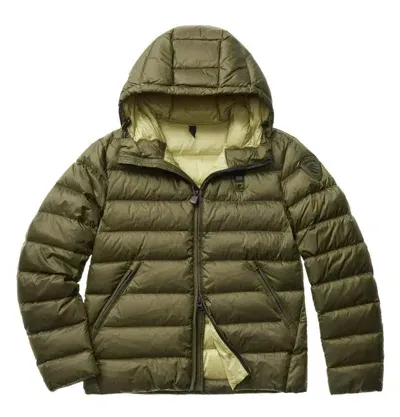 Blauer Usa Blauer Coats In Verde/beige