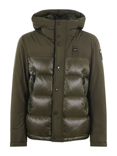 Blauer Usa Down Jacket In Green