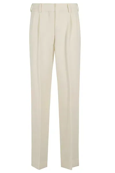 Blazé Milano Resolute Cream Fox Pants In White