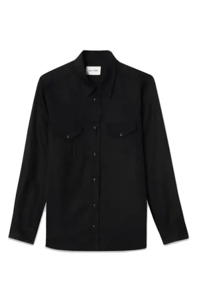 Blk Dnm 15 Button-up Shirt In Black