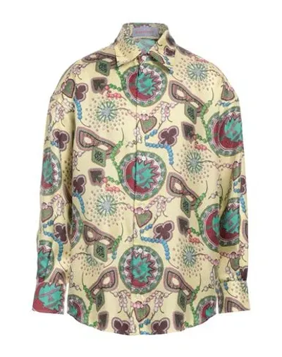 Bluemarble Graphic-print Silk Shirt