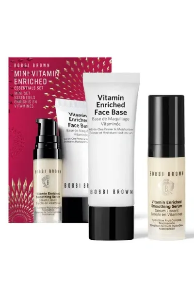 Bobbi Brown Mini Vitamin Enriched Moisturizer And Serum Set $36 Value In No Color